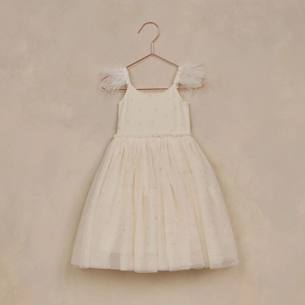 Poppy Dress - Ivory